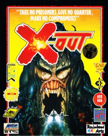 X-Out C64 box art