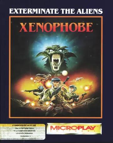 Xenophobe C64 box art