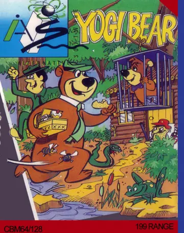 Yogi Bear C64 box art