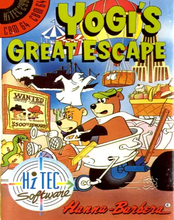 Yogi's Great Escape C64 box art