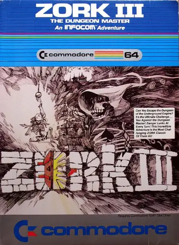 Zork III box art
