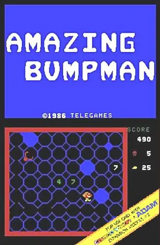 Amazing Bumpman ColecoVision box art