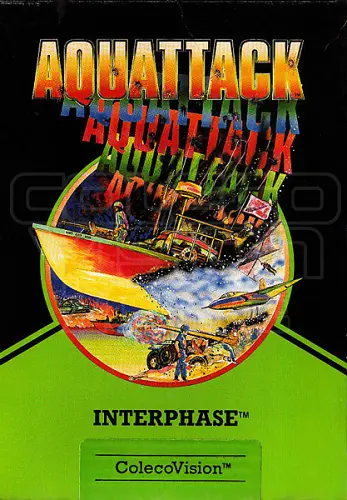 Aquattack ColecoVision box art