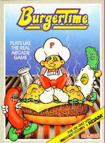 BurgerTime box art