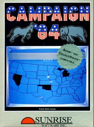Campaign '84 ColecoVision box art