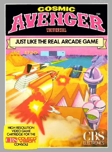 Cosmic Avenger box art