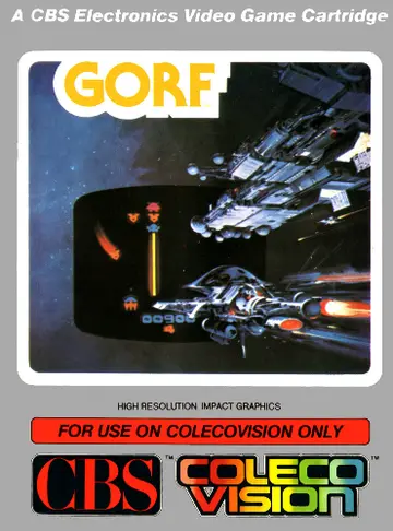 Gorf box art
