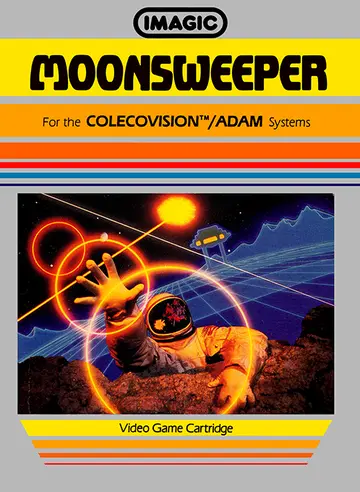 Moonsweeper ColecoVision box art