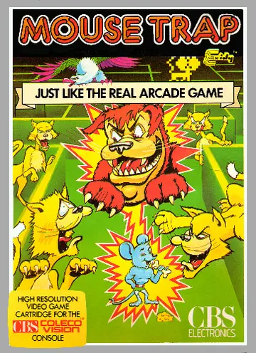 Mouse Trap ColecoVision box art