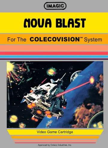 Nova Blast ColecoVision box art