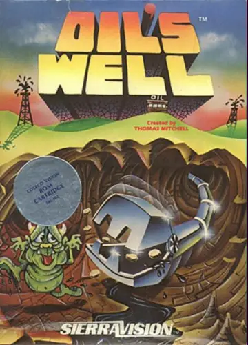 Oil's Well ColecoVision box art