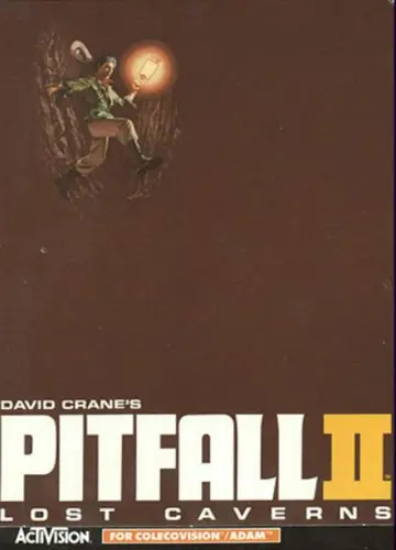 Pitfall II: Lost Caverns box art