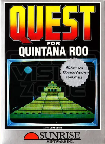 Quest for Quintana Roo ColecoVision box art