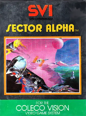 Sector Alpha ColecoVision box art