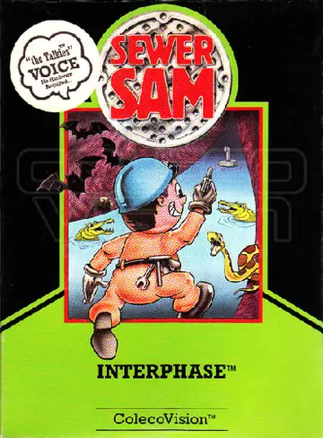 Sewer Sam ColecoVision box art
