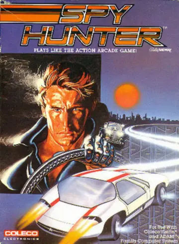 Spy Hunter ColecoVision box art