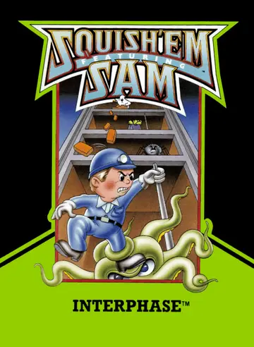 Squish'em Featuring Sam ColecoVision box art