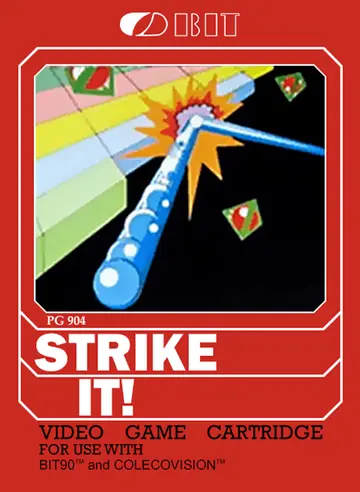 Strike It! ColecoVision box art