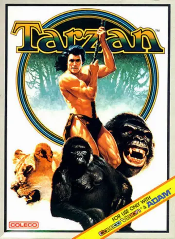 Tarzan ColecoVision box art