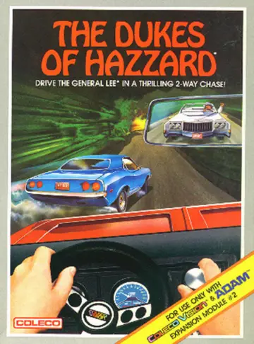 The Dukes of Hazzard ColecoVision box art