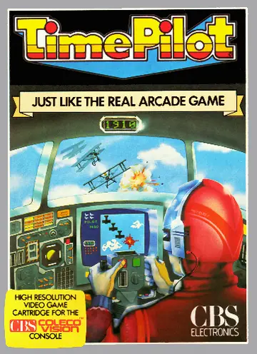 Time Pilot box art