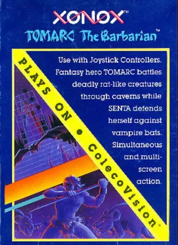 Tomarc the Barbarian ColecoVision box art