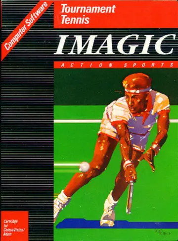 Tournament Tennis ColecoVision box art