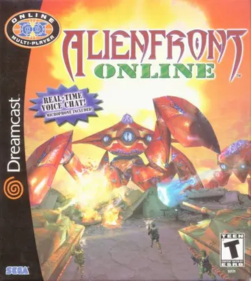 Alien Front Online Dreamcast box art