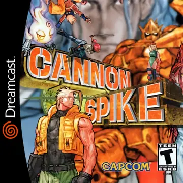 Cannon Spike Dreamcast box art