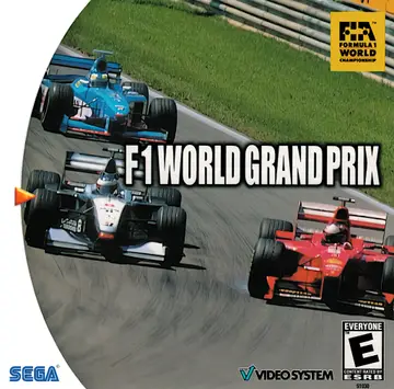 F-1 World Grand Prix Dreamcast box art