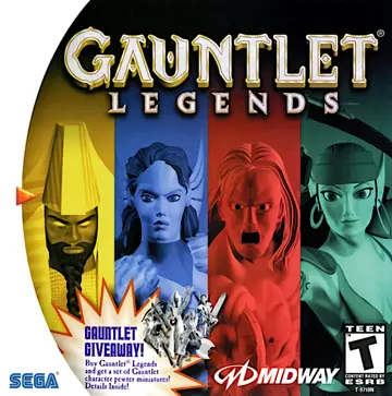 Gauntlet Legends box art