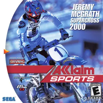 Jeremy McGrath Supercross 2000 box art