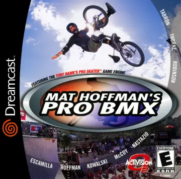 Mat Hoffman's Pro BMX Dreamcast box art