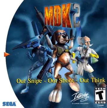 MDK 2 Dreamcast box art