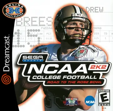 NCAA College Football 2K2: Road to the Rose Bowl box art