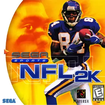 NFL 2K Dreamcast box art