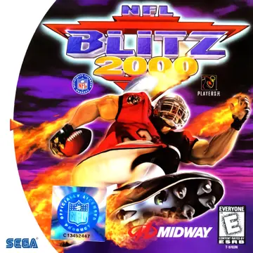 NFL Blitz 2000 box art