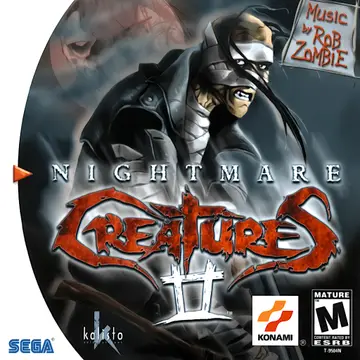 Nightmare Creatures II Dreamcast box art