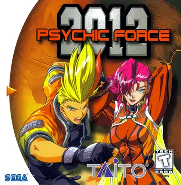 Psychic Force 2012 Dreamcast box art