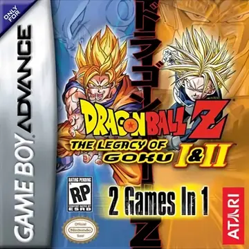2 Games in 1: Dragon Ball Z: The Legacy of Goku I & II box art