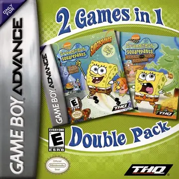 2 Games in 1: SpongeBob SquarePants: Revenge of the Flying Dutchman + SpongeBob SquarePants: SuperSponge box art