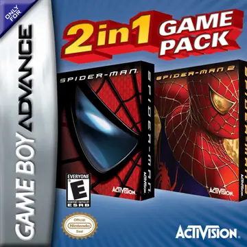 2 in 1 Game Pack: Spider-Man + Spider-Man 2 box art