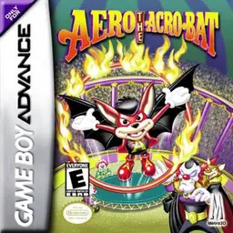 Aero the Acro-Bat GBA box art