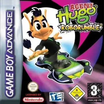 Agent Hugo: Roborumble GBA box art