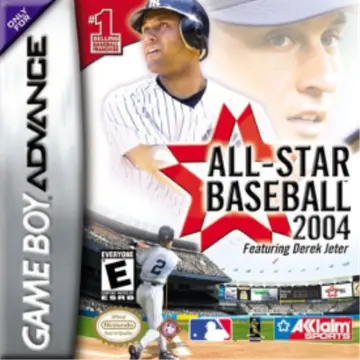 All-Star Baseball 2004 Featuring Derek Jeter GBA box art