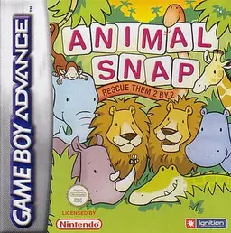 Animal Snap: Rescue Them 2 By 2 GBA box art