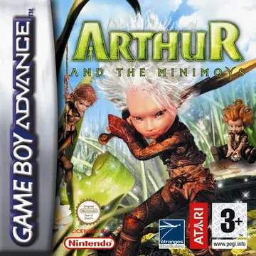 Arthur and the Minimoys GBA box art