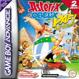 Asterix & Obelix: Bash Them All! GBA box art