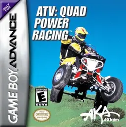 ATV Quad Power Racing GBA box art