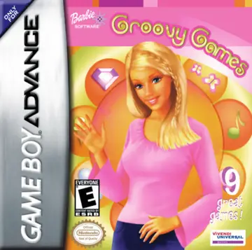 Barbie Software: Groovy Games box art